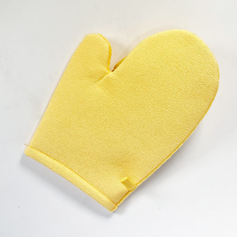 Deep Exfoliating Loofah Bath Mitt Yellow (1 unit)