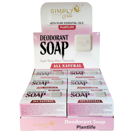 Deodorant Soap With Pure Essential Oils (12 units)