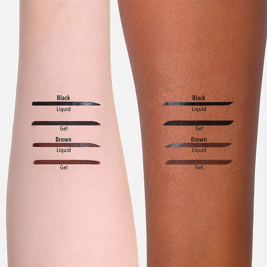 Double Ended Gel & Liquid Liner - Black (3 units)