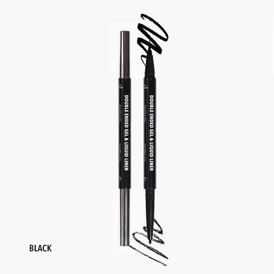 Double Ended Gel & Liquid Liner - Black (3 units)