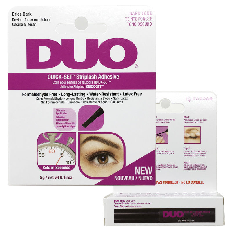 Duo Quick Set Dark Tone Adhesive (6 units)