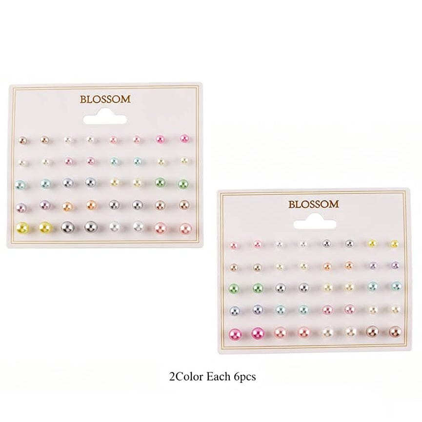 Elegant Ball Statement Earrings 4613BT (12 units)