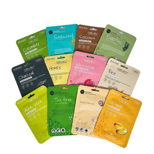 Essence Facial Sheet Mask Assorted (12 units)
