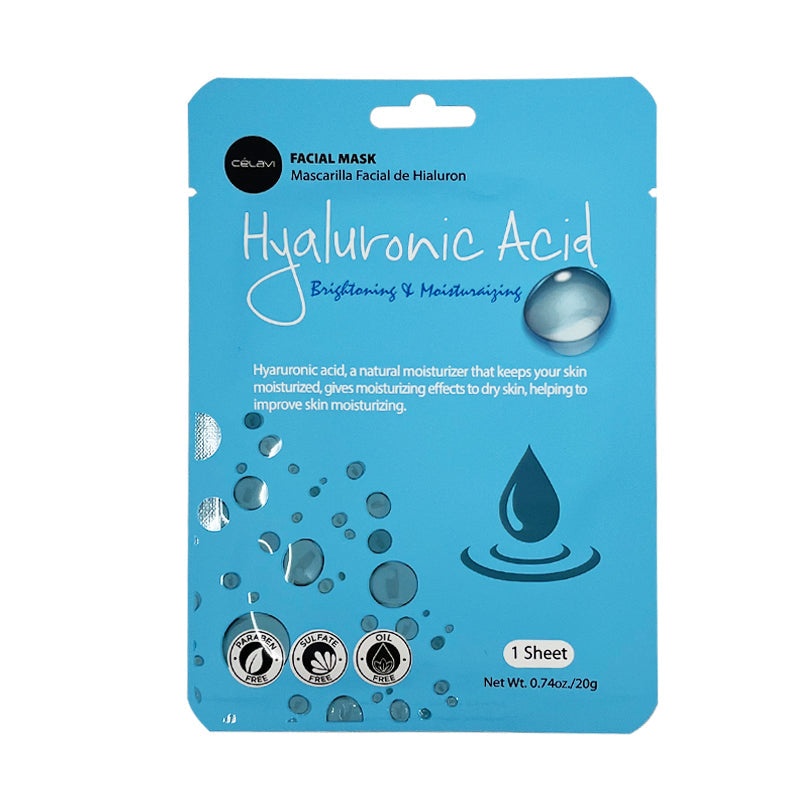 Essence Facial Sheet Mask Moisturizing Skin Care - Hyaluronic Acid (24 units)