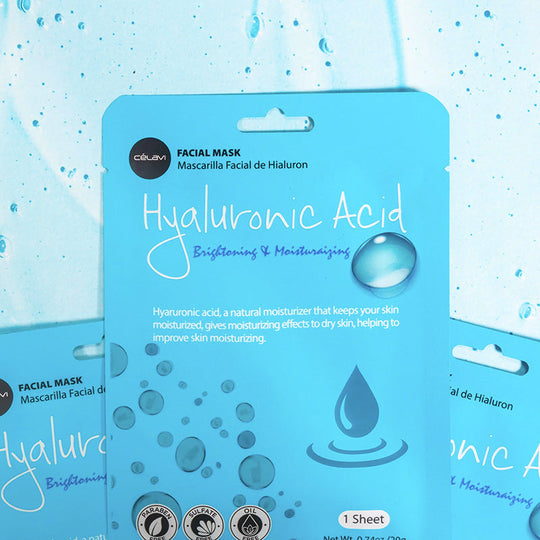 Essence Facial Sheet Mask Moisturizing Skin Care - Hyaluronic Acid (24 units)