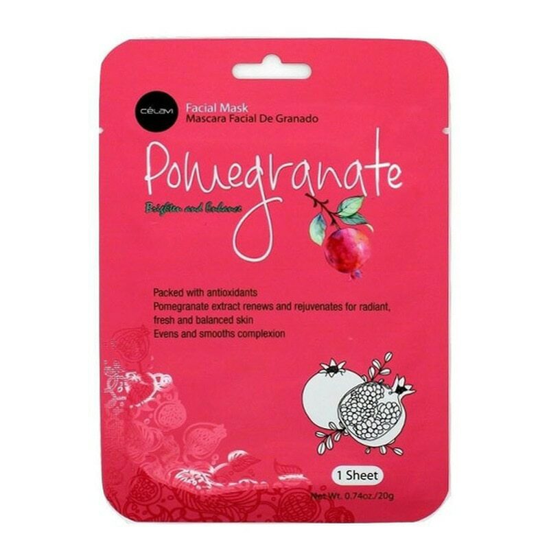 Essence Facial Sheet Mask Moisturizing Skin Care - Pomegranate(24 units)