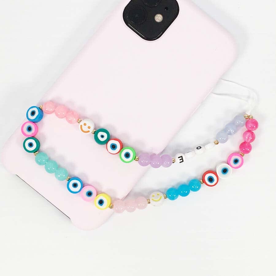 Evil Beaded Phone Strap 2110 (6 units)