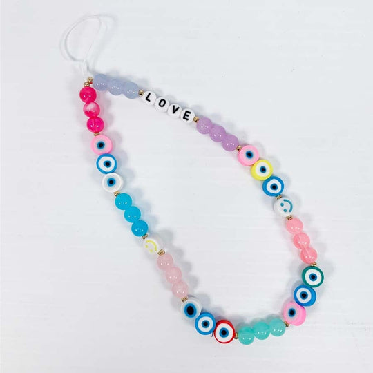 Evil Beaded Phone Strap 2110 (6 units)