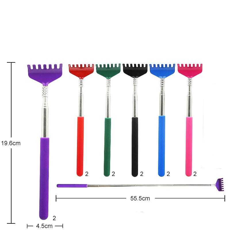 Extendable Back Scratcher with Massaging Head 510W2 (12 units)