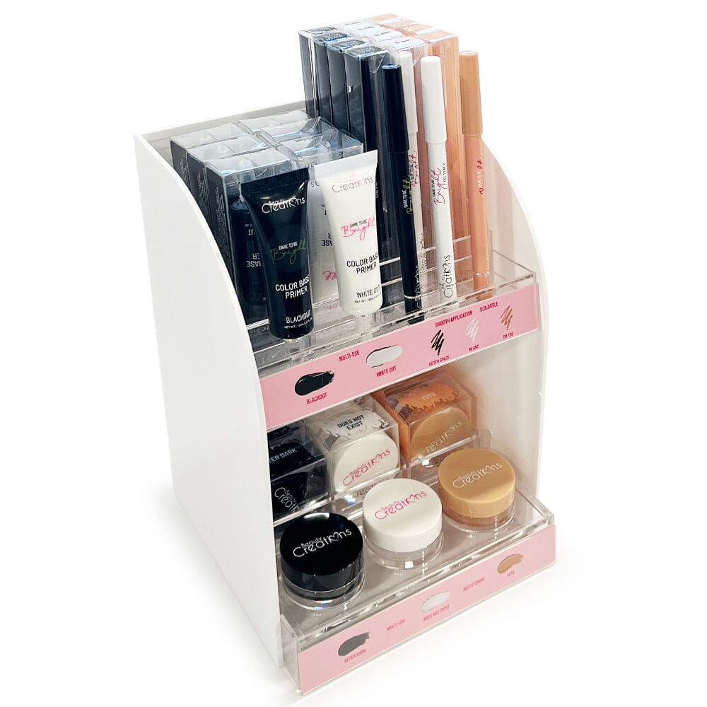 Eye Base, Gel Eyeliners, Gel Pots 48PCS Set With Display + Free Testers (1 unit)