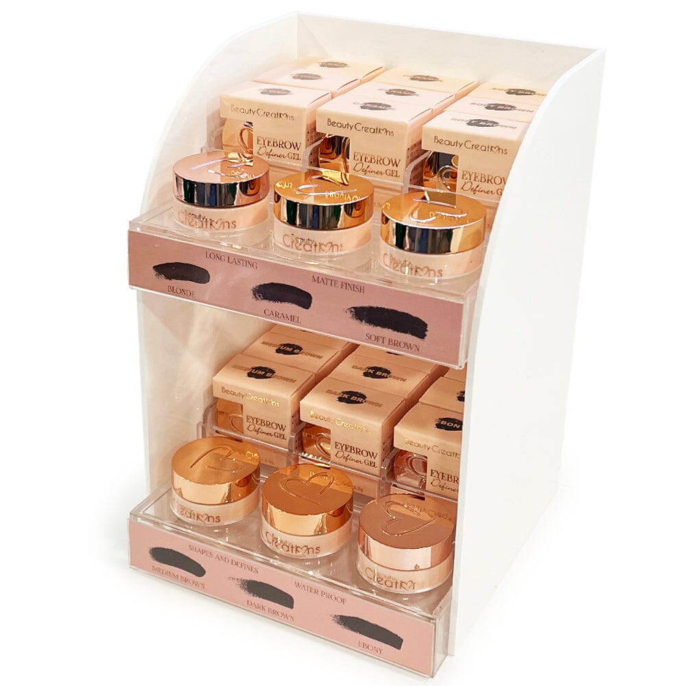 Eyebrow Gel 36PCS Set With Display + Free Tester (1 unit)