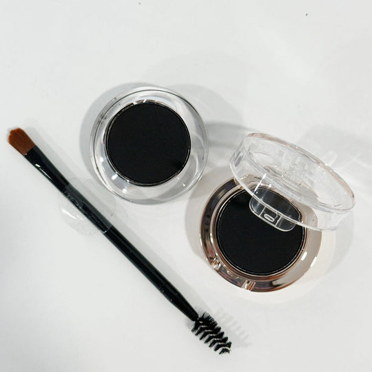 Eyebrow Powder & Gel - Black (12 units)