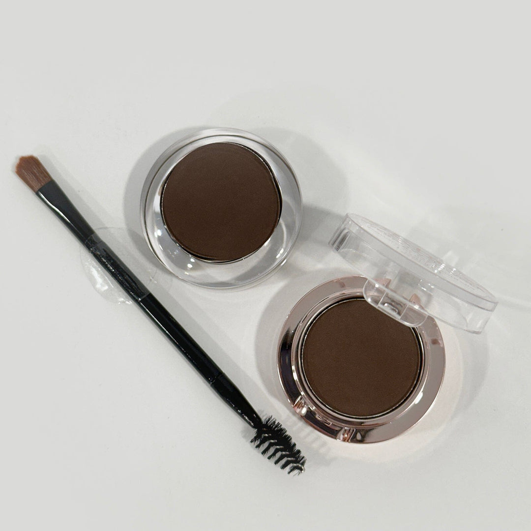 Eyebrow Powder & Gel - Dark Brown (12 units)