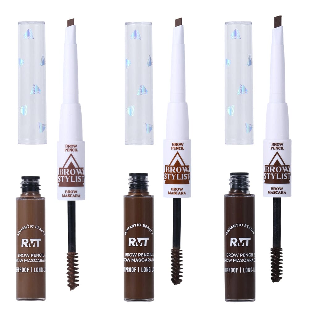 Eyebrow Stylist Duo - Brow Gel Mascara & Pencil (24 units)