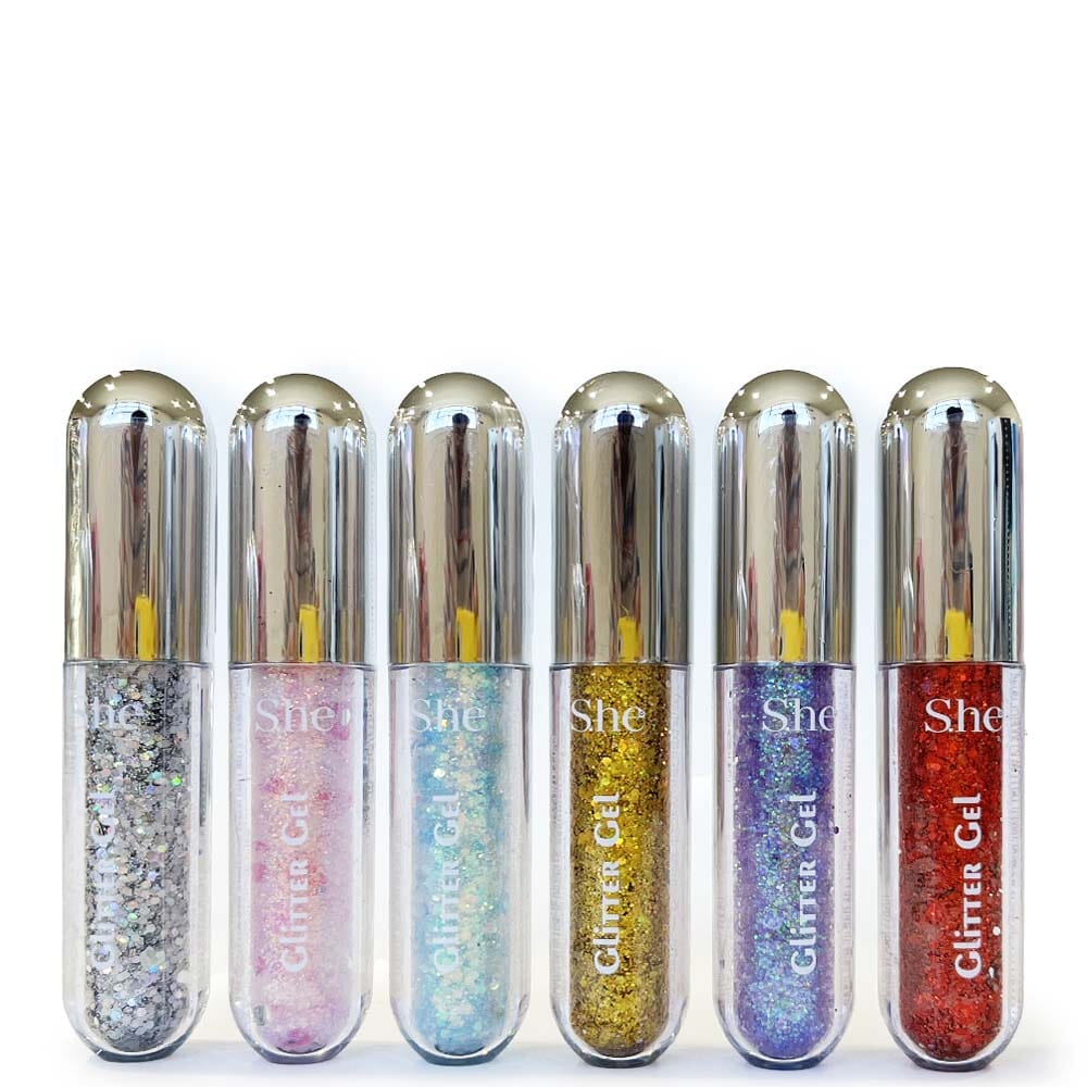 Face & Body Party Glitter Gel (24 units)