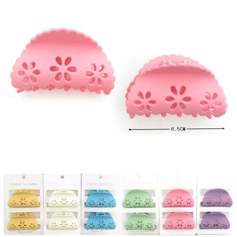 Fashion 2PC Hair Jaw Clips 1932 (12 units)