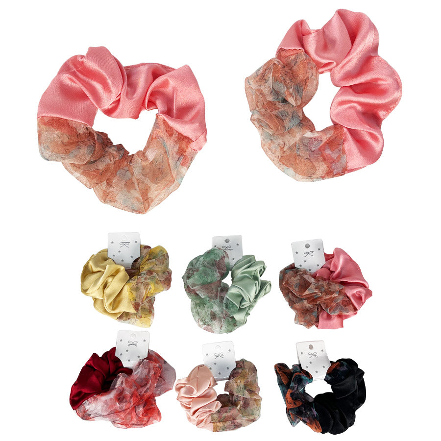 Fashion 2PC Hair Tie 6739(12 units)