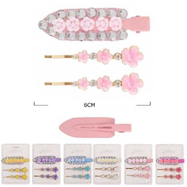 Fashion 3PC Hair Pin Set 10707M (12 units)