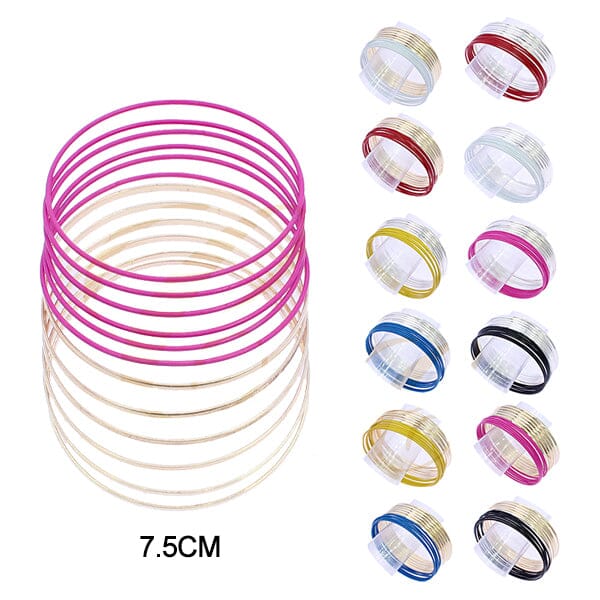 Fashion Bangle Bracelets 0462R6 (12 units)