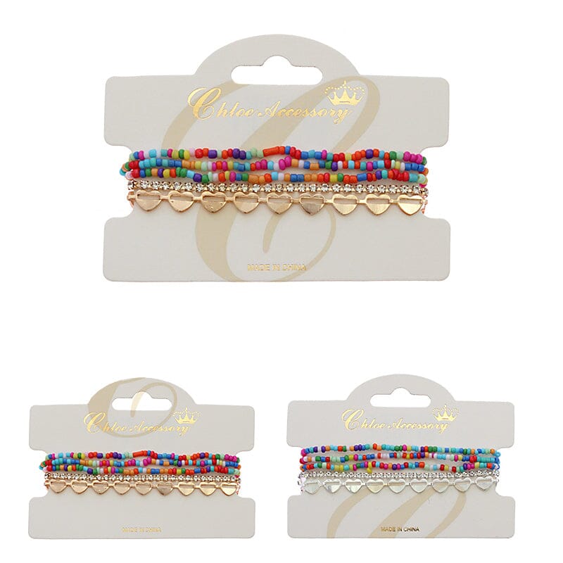 Fashion Bead Bracelets 1757GS (12 units)