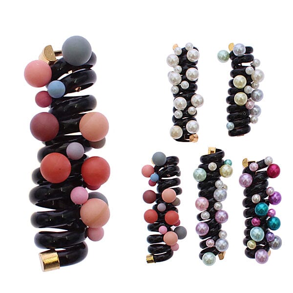 Fashion Coil Hair Ties 0172R (12 units)