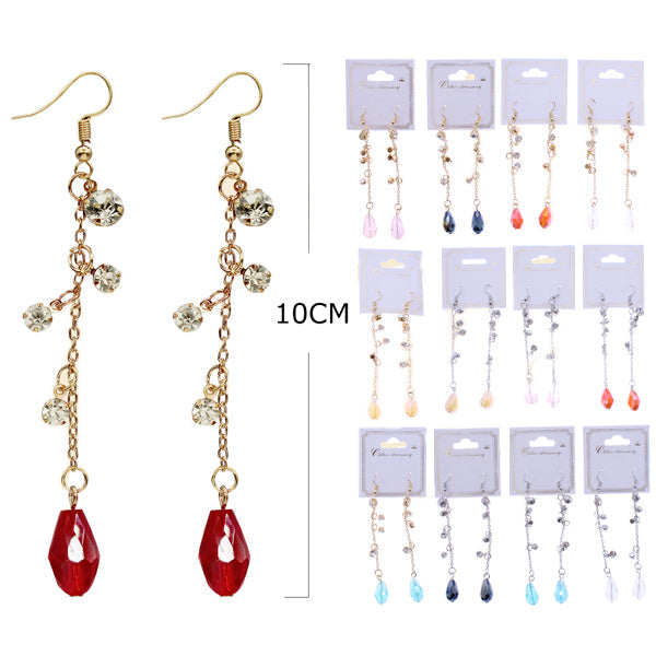 Fashion Drop Earrings 0840R6 (12 units)