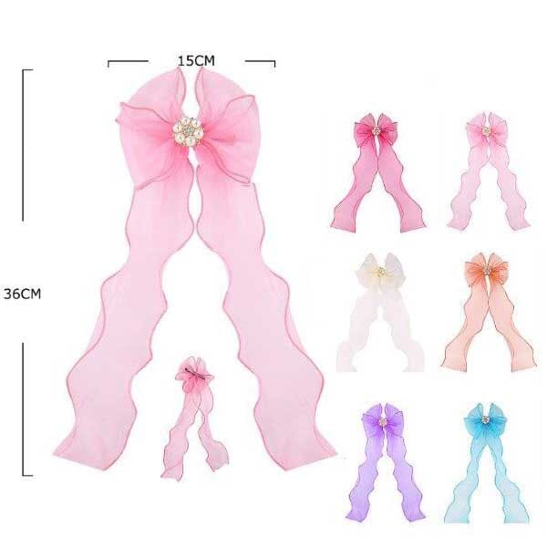 Fashion Hair Bow 26678M ( 12 units)