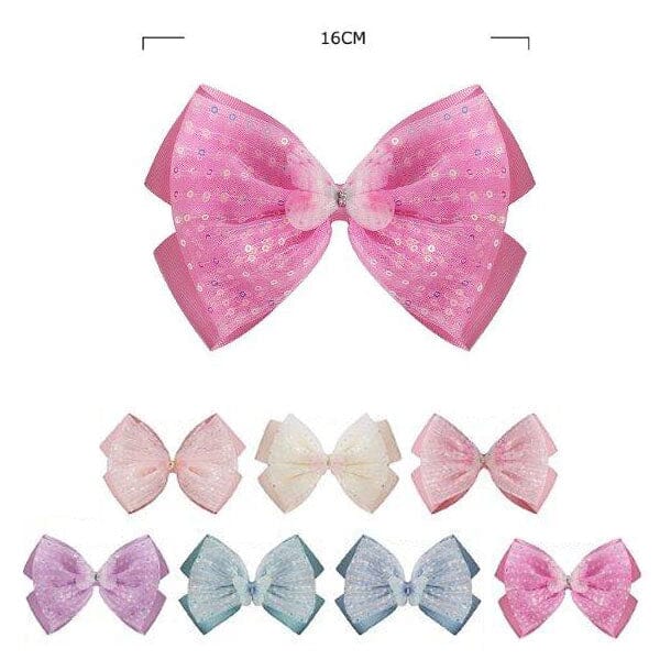 Fashion Hair Bow 28573BN (12 units)