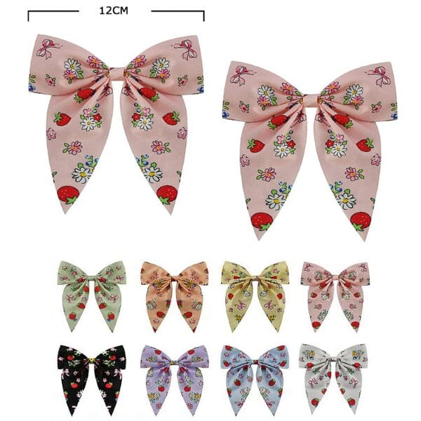 Fashion Hair Bow With Tail 1786M (24 units)