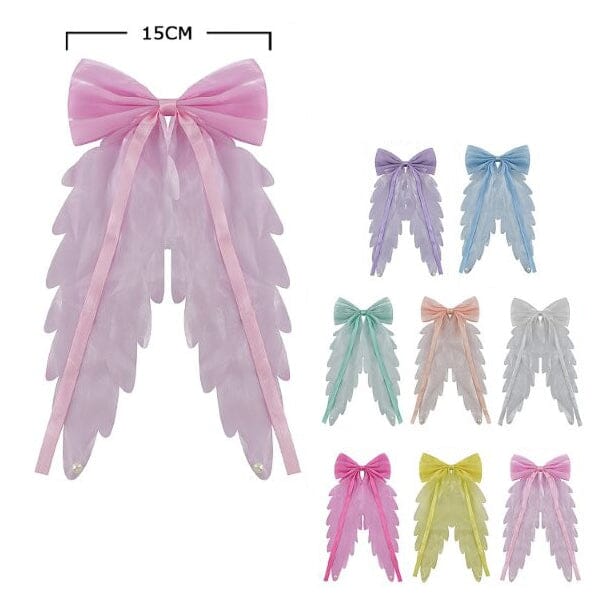 Fashion Hair Bow With Tail 29353M (12 units)