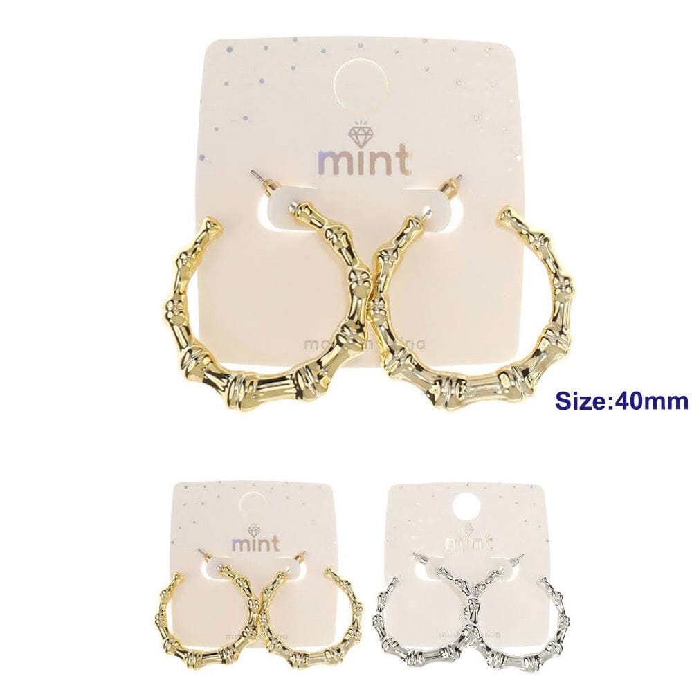Fashion Hoop Earrings 46885 (12 units)