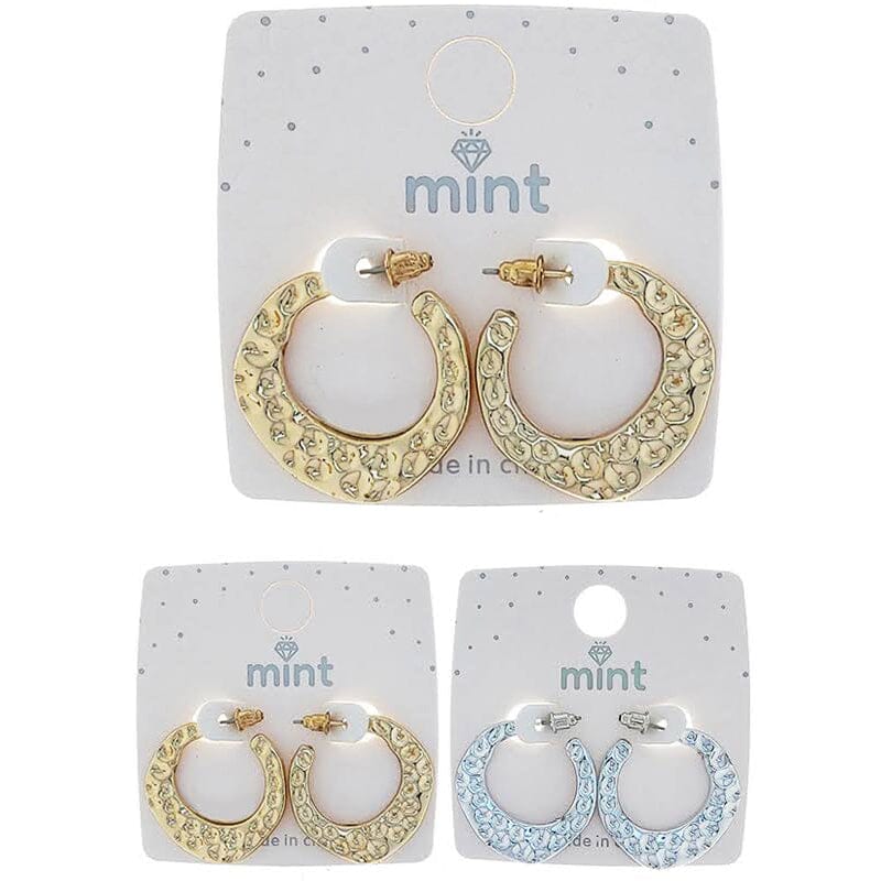 Fashion Hoop Earrings 47643 (12 units)