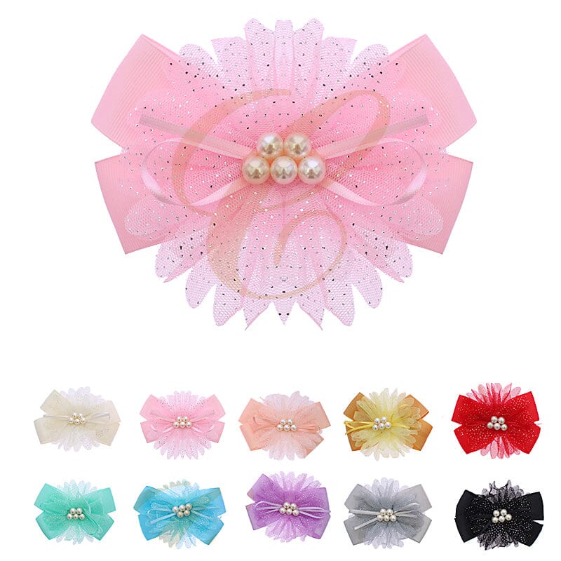 Fashion Layered Hair Bow 0078R ( 12 units)