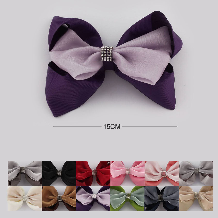 Fashion Layered Hair Bow 1188D (12 units)