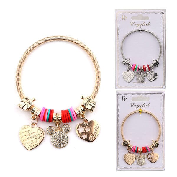 Fashion Multi Charm Bracelets 2480 (12 units)