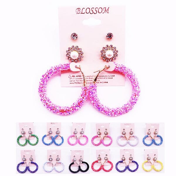 Fashion Multi Earring 4129 (12 units)