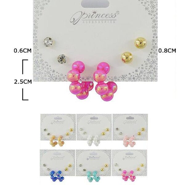 Fashion Multi Earrings Set 3256SK (12 units)
