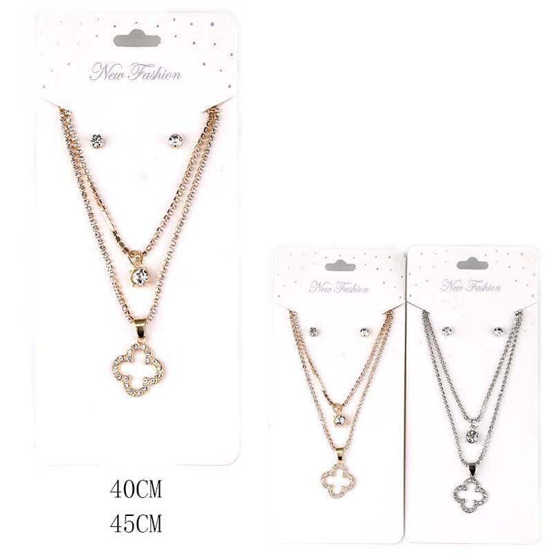 Fashion Necklace Set 2449 (12 units)