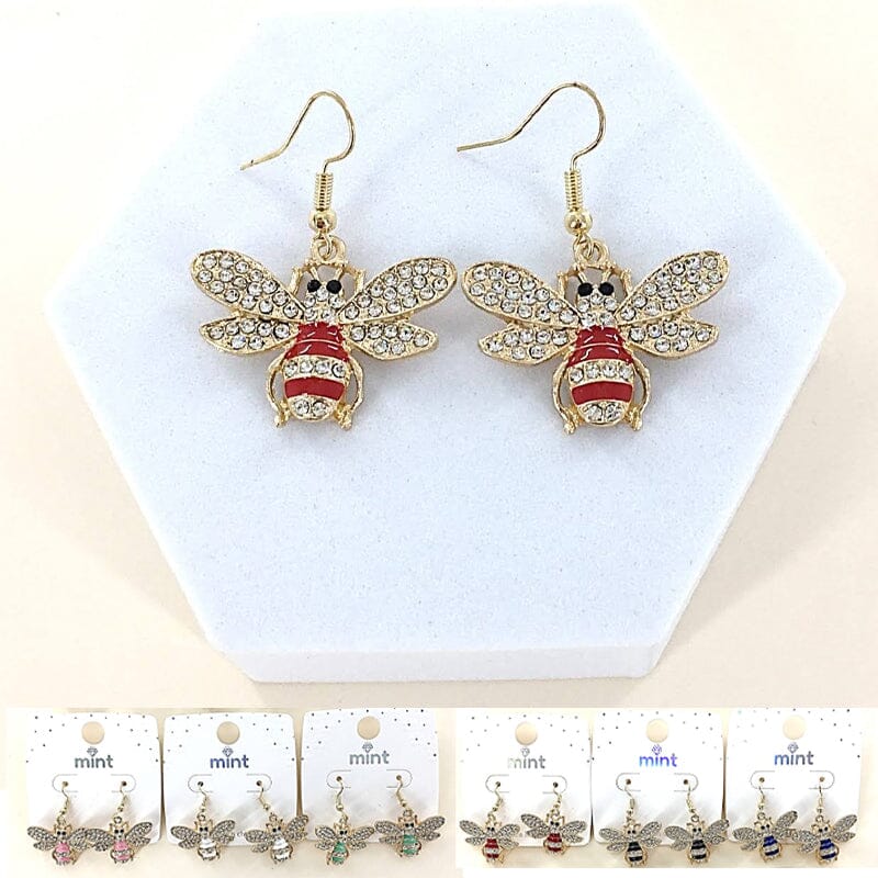 Fashion Rhinestone Earrings 0035 ( 12 units)