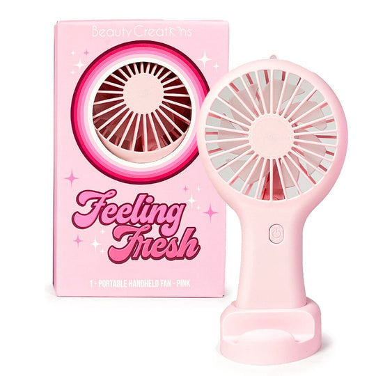 Feeling Fresh Handheld Fan Pink (6 units)