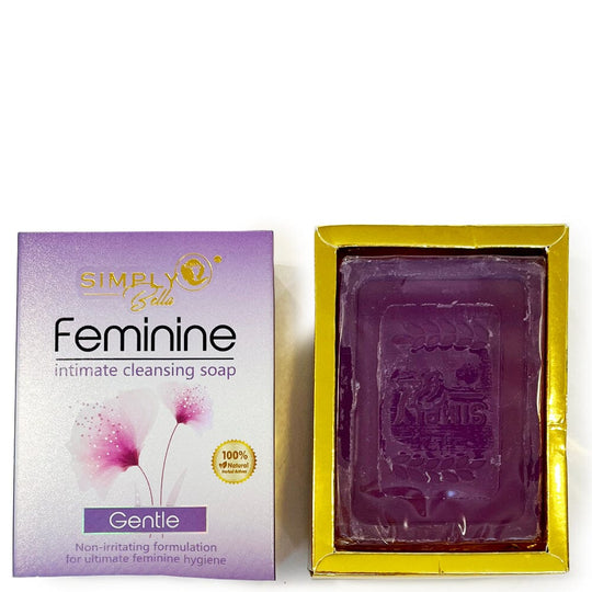 FEMININE 100% NATURAL INTIMATE CLEANSING SOAP (12 units)