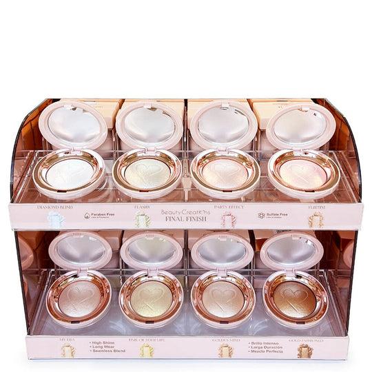 Finish Baked Highlighter 8 Color With Display (1 unit)