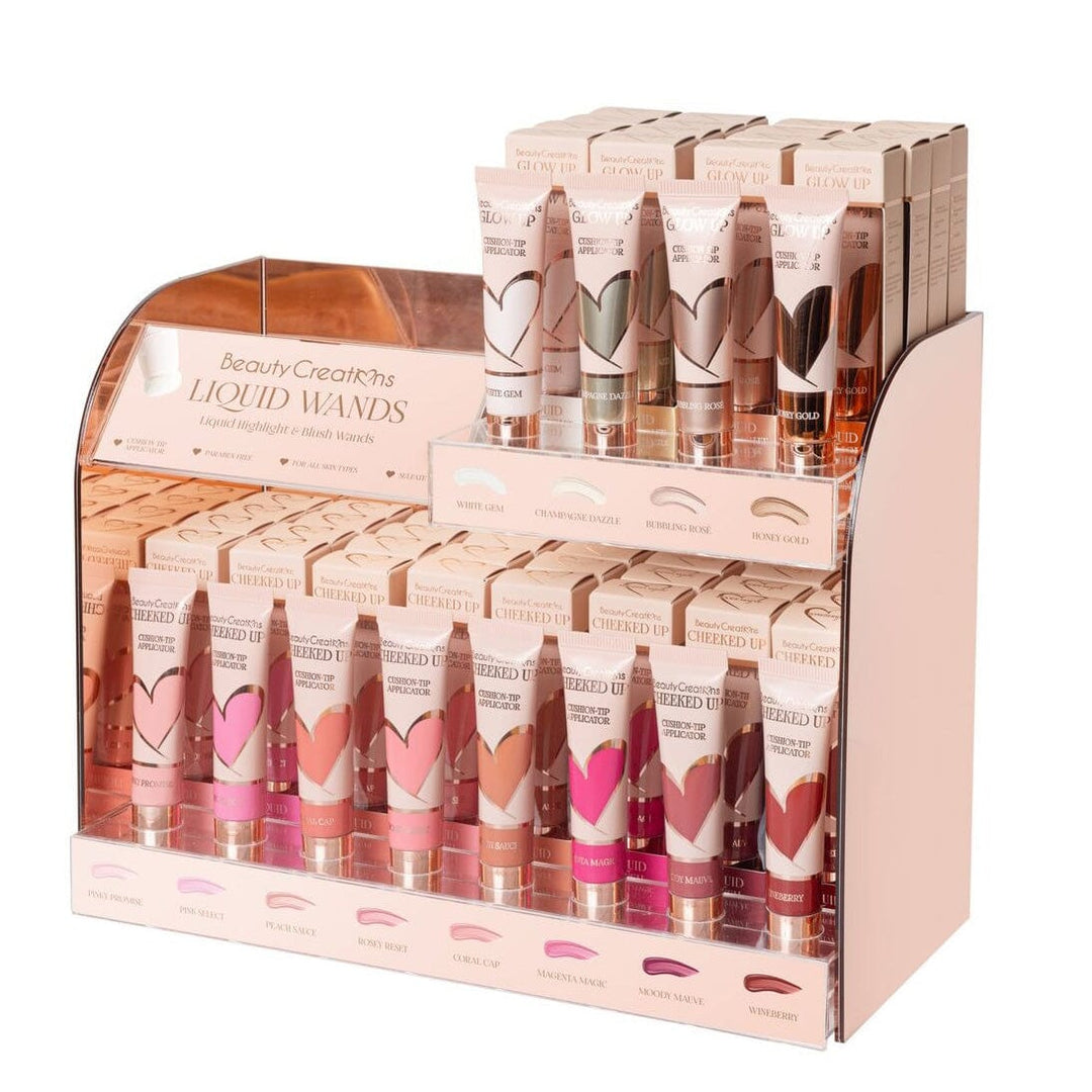 Flawless Stay Cheeked Up & Glow Up Wands 72PC Set  + 12 Free Testers (1 unit)