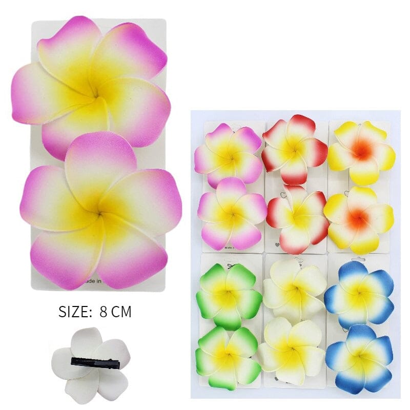 Flower 2PC Hair Pin 2337 (12 units)