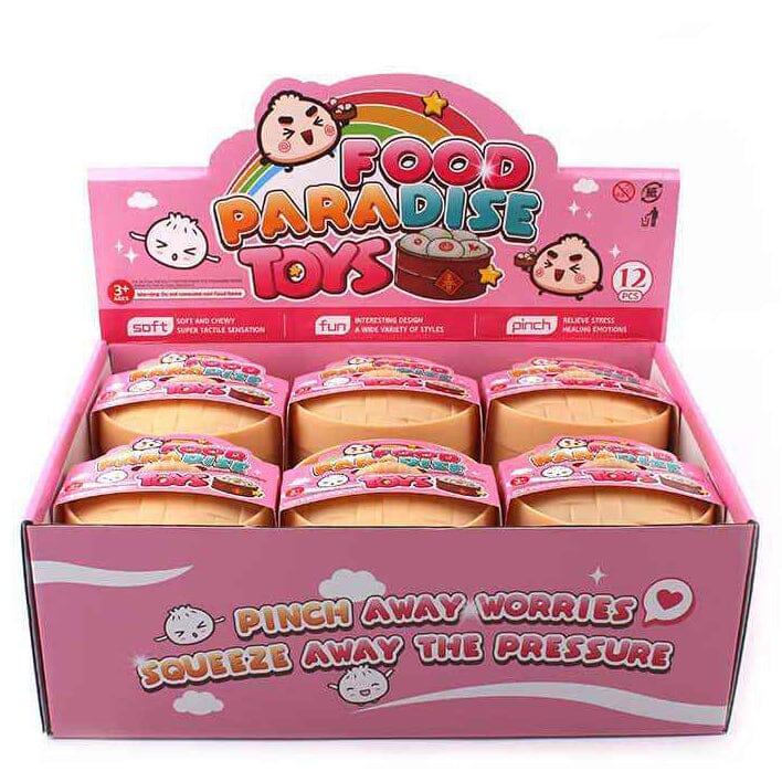 Food Paradise Dumpling Squishy 1863 (12 units)