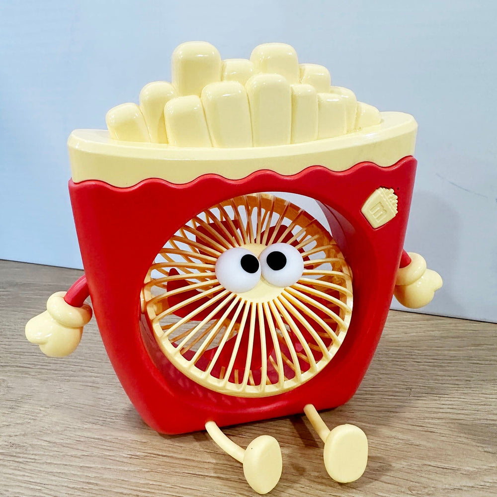 French Fries Character Fan (2 units)