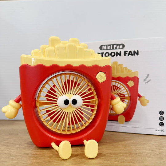 French Fries Character Fan (2 units)