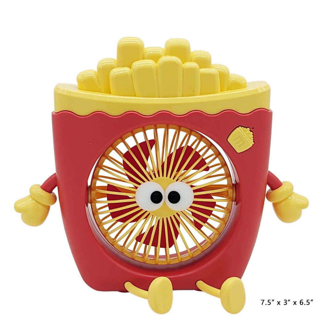 French Fries Character Fan (2 units)