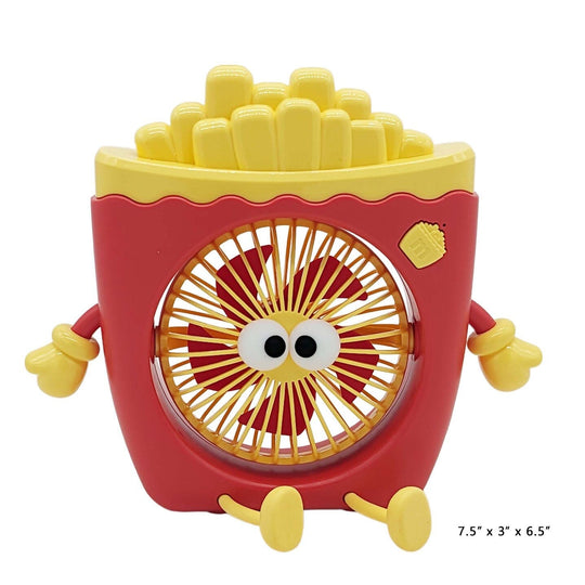 French Fries Character Fan (2 units)