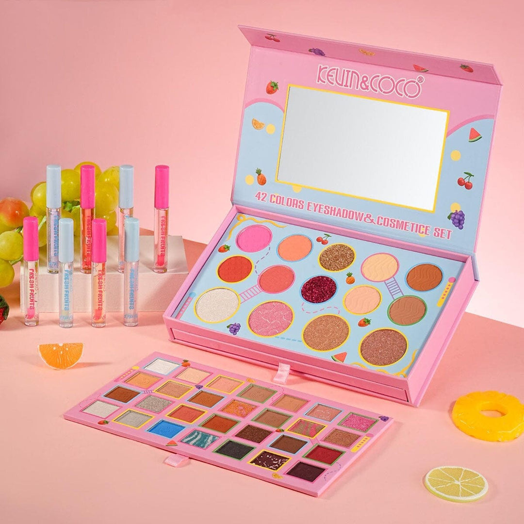 Fresh Fruits 42 Colors Eyeshadow & Makeup Set (1 unit)